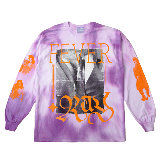 Demona Lisa Crushed Grapes Tie Dye Long Sleeve