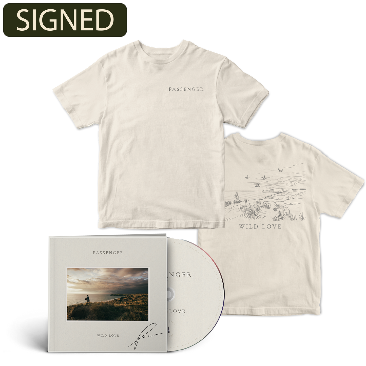 CD & T shirt Bundle